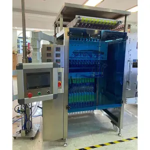 Automatic Flow Popsicle Ice Lolly Multi-Channel Liquid Packing Machine