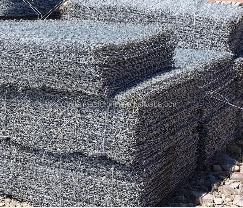 Le panier galvanisé lourd de Gabion classe la boîte enduite de zinc de gabion de cage de pierre de grillage de boîte de gabion