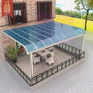 Lớn Slide - Out trở lại cửa và LED sáng tạo phong cách tán bóng râm Patio vườn ban công ngoài trời có thể thu vào trong Châu Âu mái hiên - Product Image 3