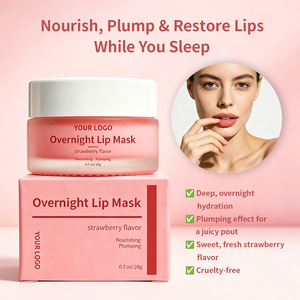 <span class=keywords><strong>Mascarilla</strong></span> Labial de Bayas OEM/ODM <span class=keywords><strong>para</strong></span> Hidratar, Humectar, Exfoliar, Rellenar y Dar Volumen, Bálsamo Labial Nocturno - Product Image 2