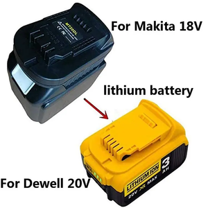 <span class=keywords><strong>Adaptateur</strong></span> de batterie MT20DL converti pour batterie Li-ion Makita <span class=keywords><strong>18V</strong></span> en outils lithium-ion <span class=keywords><strong>DeWalt</strong></span> <span class=keywords><strong>18V</strong></span>/<span class=keywords><strong>20V</strong></span> - Product Image 5