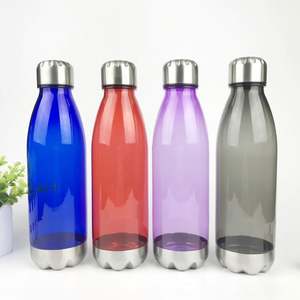 Bouteille d'eau Tritan avec logo personnalisé 350ml/500ml/700ml - Bouteille de sport et de gym sans BPA - Cadeau promotionnel et cadeau d'entreprise - Product Image 2