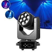 Projecteur LED mobile 7x40W avec zoom pour éclairage de scène, DJ, concert, fête