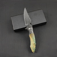Couteau pliant haut de gamme en acier Damas VG10 à 67 couches, couteau de camping et d'extérieur, couteau de poche portable EDC, vente en gros d'usine