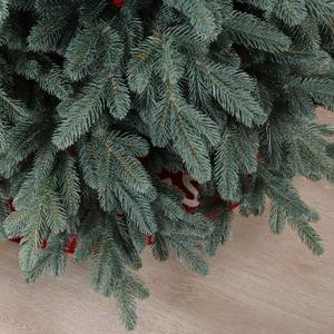Sapin de Noël et de Nouvel An artificiel, entièrement en PE, écologique, haute simulation, pour intérieur et extérieur, décoration de luxe pour la maison et les fêtes - Product Image 3