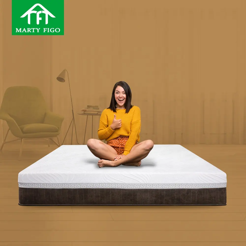 chinese manufacture rolled up compress guangdong sleep bed mattress in a box memory foam mattress