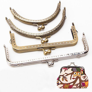 Fermoir Kiss Lock Métallique pour Sacs, Cadre de Sac à Main de Couleur, Pièces et Accessoires pour Sacs et Pochettes - Product Image 3