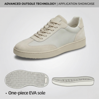 Chaussures de loisirs basses ultra-légères et écologiques avec semelle en mousse EVA moulée, confortables, hautement élastiques, couleur et logo personnalisables
