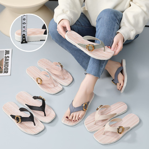 Bon marché, derniers styles de chaussures, <span class=keywords><strong>tongs</strong></span>, sandales pour femmes et dames - Product Image 2