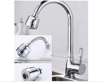 Robinet de cuisine avec tête de pulvérisation rotative à 360 degrés, filtre anti-éclaboussures durable, rallonge de robinet, aérateur flexible