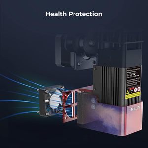 Graveur laser Creality 5W CO2 de type portique, machine de découpe et de gravure du bois, refroidissement par air, multifonctionnel, prise en charge SVG - Product Image 4