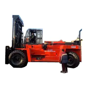 Used Mitsubishi forklift second hand 35 tons of construction machinery to carry goods
