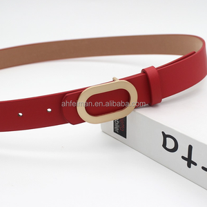 <span class=keywords><strong>Ceinture</strong></span> en cuir PU tendance en gros, boucle en alliage, largeur 2,8 <span class=keywords><strong>cm</strong></span>, longueur <span class=keywords><strong>105</strong></span> <span class=keywords><strong>cm</strong></span>, <span class=keywords><strong>ceinture</strong></span> multicolore pour femmes - Product Image 2