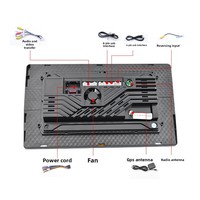 Système Radio Auto Top Screen TS10 7/9/10 Pouces Android Unité Principale Sans Fil USB BT Wi-Fi GPS CarPlay Emplacement Tableau de Bord Garantie 1 An