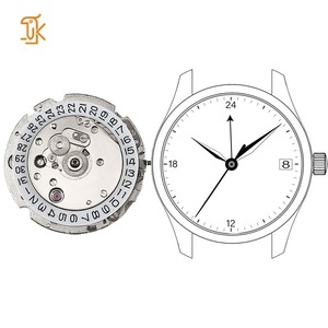 Nhà sản xuất sửa đổi Miyota 8215 cơ sở di chuyển tự động và sửa đổi cho các biến chứng GMT thời gian kép Bốn Con trỏ lịch - Product Image 1