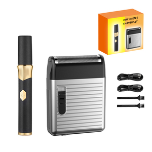 Kit de Afeitado para Hombre, Afeitadora Eléctrica Profesional para Barba, Recortadora de Pelo - Product Image 4