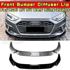 Difusor de Labio Divisor de Parachoques Delantero, Cubierta de Faldón de Parachoques Delantero para Audi A4 S4 B9.5 Sline 2020+, Accesorios para Coche - Product Image 2