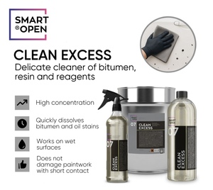 Limpiador Delicado Eliminador de Betún SMART CLEAN EXCESS 07 Eliminador de Contaminantes SMART METAL COLOR 07 Lavado de Autos Botella de 500 ml - Product Image 3