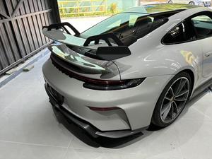 Capot moteur en carbone véritable brillant pour 992 Gen 992.1 Facelift, adaptable au modèle 992.2 GT3 - Product Image 5