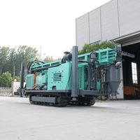 Foreuse à circulation inverse durable pour forage de puits profonds de 500 m, longueur de tige de forage de 1,5 m, 2 m, 3 m, 6 m, puissance moteur diesel 132 kW, personnalisable CE ISO