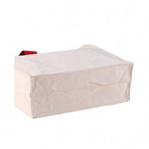 Customized Cotton Canvas Handbag With Webbing Handle Canvas <b>Tote</b> <b>Bag</b> With Ribbon Handle Customized Logo Canvas Gift <b>Bag</b> - Product Image 5