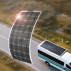 Placa de fotovoltaico flexible de panel solar transparente de 200 vatios personalizada - Product Image 4