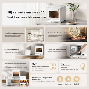 Horno de Vapor Inteligente Xiaomi Mijia 20L Blanco Multifuncional con App Mijia MKX04M, Horno Combinado de Vapor y <span class=keywords><strong>Microondas</strong></span> - Product Image 2