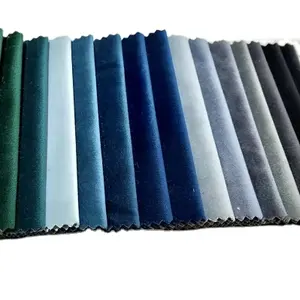 Vật Liệu Thời Trang Đơn Giản Phong Cách Đan Loại Sang Trọng Nhà Dệt Nhung Vải Cho Sofa Bọc Sofa Vải