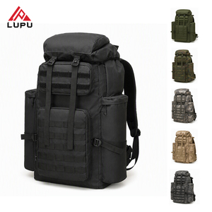 Sac à dos tactique LUPU 100L, imperméable, camouflage, sac à dos Molle, sac à dos à enroulement, randonnée, camping, sac de survie - Product Image 1