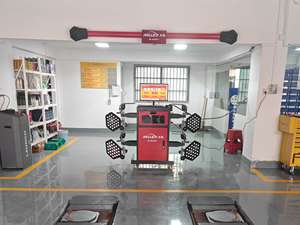 เครื่องตั้งศูนย์ถ่วงล้ออัตโนมัติ 4 ล้อ ความแม่นยำสูง รุ่น 3 มิติ สำหรับอู่ซ่อมรถ พร้อมอุปกรณ์บริการยาง - Product Image 4