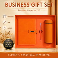 Caja de Regalo con Agenda Personalizada con Logotipo de Fábrica, Cuaderno, Bolígrafo Metálico, Set de Regalo Empresarial para Fiestas
