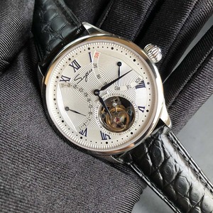 Reloj de Lujo para Hombre con Envío Gratis en Stock, <span class=keywords><strong>Esqueleto</strong></span> Seagull Real, Cronógrafo Tourbillon Mecánico de Cuerda Manual y Automático con Diamantes - Product Image 4