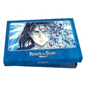 Cartes de jeu TCG rares de la collection Eren Yeager de l'anime japonais Attack on <span class=keywords><strong>Titan</strong></span>, cartes Ackerman - Product Image 6