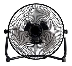 Ventilador de Piso Compacto de Metal de 3 Aspas de 7-9.9 Pulgadas, Eficiente Energéticamente, con Tres Velocidades de Enfriamiento y Ventilación para Uso Doméstico - Product Image 1