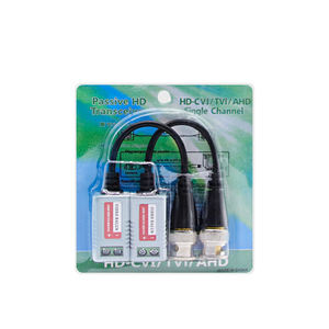 Transmisor de <span class=keywords><strong>Video</strong></span> <span class=keywords><strong>Balun</strong></span> AHD CVI TVI de Alta Definición 1080P para Cámaras de Seguridad CCTV, Plástico ABS, Precio Económico, Transmisión Pasiva por Par Trenzado - Product Image 2