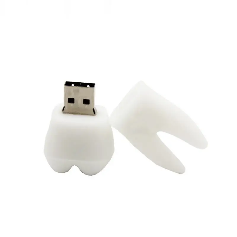 100% real capacity New 2014 cute cartoon teeth model USB Flash Drive pen drive memory stick usb drive 4GB -64GB