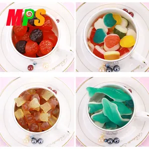Doces personalizados da marca privada 6 oz, doces sortidos de frutas em jarra/saco/garrafa de pílulas, fornecedor de doces no atacado chinês