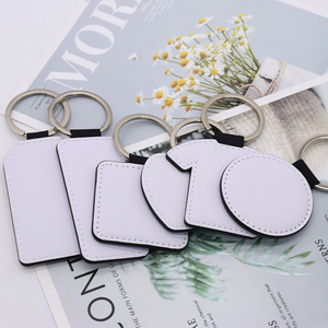 Llaveros Personalizados de Dibujos Animados con Impresión de Lujo a Doble Cara por Sublimación, Anillas de Aleación de Zinc para Llaveros de Cuero en Blanco y Otras Anillas - Product Image 3