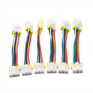 OEM 6针公对母6.3毫米摩托车电缆插头汽车照明线束7122-6060 7123-6060 - Product Image 1