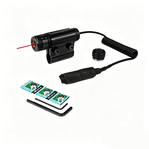 ไฟฉาย LED T6 สีแดงเขียว พร้อมไฟฉายในตัว ความสว่าง 240-350LM ชาร์จ USB ได้ ใช้ได้กับรางขนาด 11/20 มม. สำหรับใช้งานกลางคืนกลางแจ้ง - Product Image 1