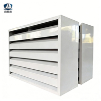 Grille acoustique industrielle sur mesure à atténuation de bruit (DB) pour la réduction du bruit des systèmes de ventilation de tours de refroidissement et de générateurs CVC