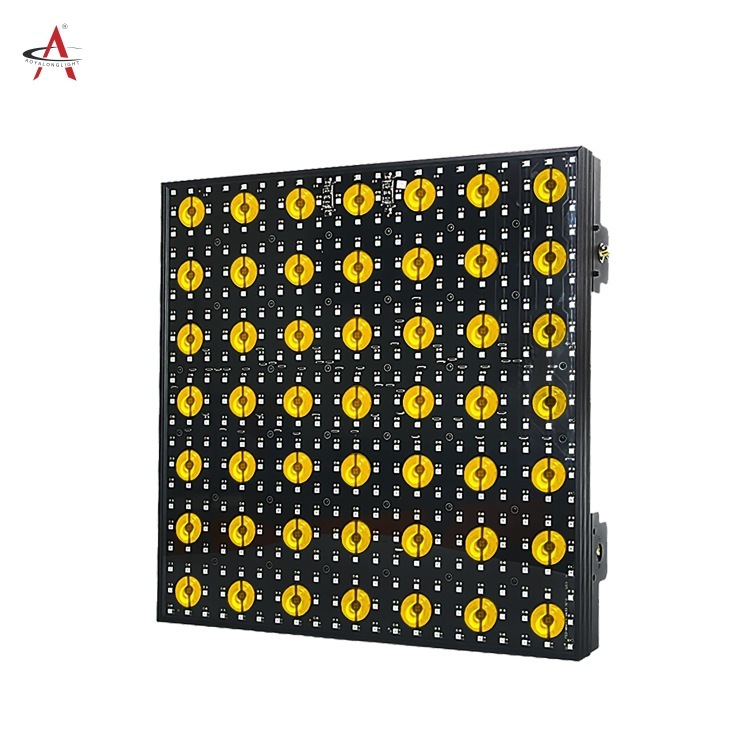 JZ49L 7*7 Pixel Matrix LED Lamp Bar DMX512 Control Aluminum Construction for Live Room Background Lighting Tech Demonstrations
