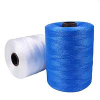 24s/2x6 douzaine teint point noué FIBC sac conteneur longue soie point de croix fil 1000kg Tonnage respirant Polyester coton sacs