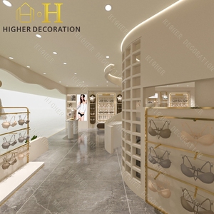 Vitrines de lingerie de luxe personnalisées, meubles d'affichage de vêtements, présentoir de <span class=keywords><strong>sous</strong></span>-vêtements pour magasin de détail - Product Image 6