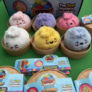 CS squishy dumpling toy <b>blind</b> 1 piece dumpling squishy mystery box dumpling squishy astm - Product Image 1