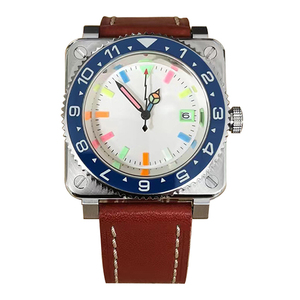 Men's High-grade square <b>Mechanical</b> <b>Watch</b> Japanese Movement Stainless Steel <b>Watch</b> Factory - Product Image 1