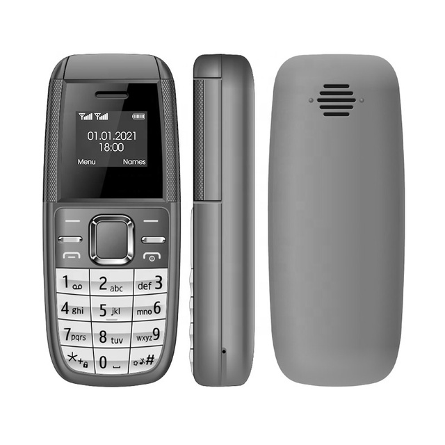 Dual Nano SIM Card Slot GSM Quad Band 0.66 Inch Cute Mini Size No Camera Mobile Phones Tiny Pocket Mini BM200 Small Keypad Phone