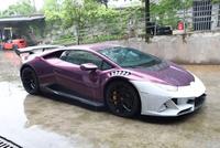 Kit carrosserie style EVO pour Lamborghini Huracan Lp610 Lp580 Evo pare-chocs en fibre de carbone diffuseur aile jupe latérale capot échappement parfait