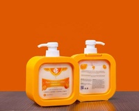 Emballage cosmétique personnalisé en gros 300ML 500ML, flacon carré pour savon liquide, shampoing, gel douche, lotion, pompe pulvérisateur en plastique PET