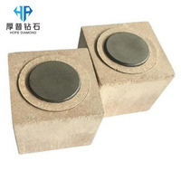 Synthèse de personnalisation de taille de bloc de pyrophyllite de cube d'espoir de monocristaux pour la machine de presse de diamant de HPHT